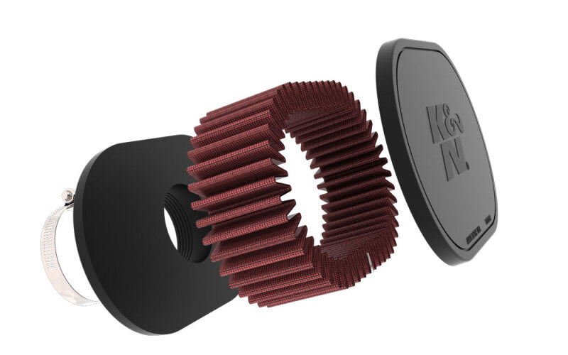 K&N Engineering Universal Clamp-On Air Filter-Air Filters - Universal Fit-Grocery Getter Performance