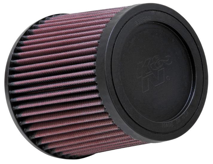 K&N Filter Universal Rubber Filter 2 1/2 inch Flange 6 inch Base 5 inch Top 5 1/2 inch Height-Air Filters - Universal Fit-Grocery Getter Performance