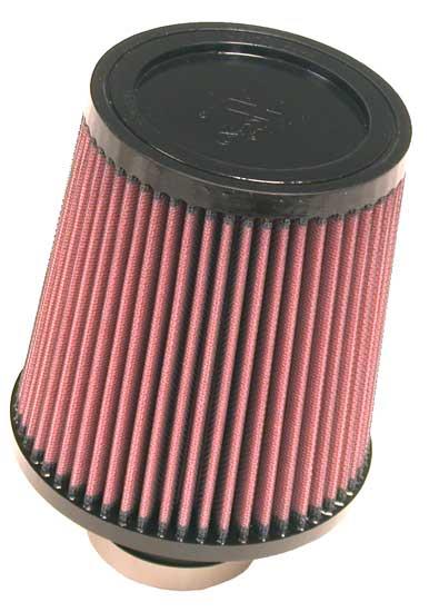 K&N Filter Universal Rubber Filter 2 1/2 inch Flange 6 inch Base 5 inch Top 6 1/2 inch Height-Air Filters - Universal Fit-Grocery Getter Performance