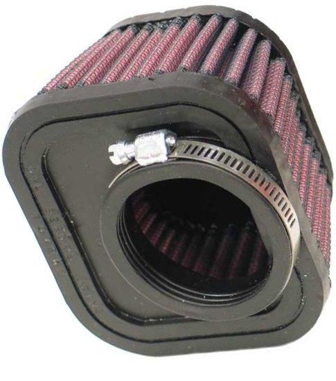 K&N Filter Universal Rubber Filter 5.375in Flange ID x 6.75in OD x 5.125in H-Air Filters - Universal Fit-Grocery Getter Performance