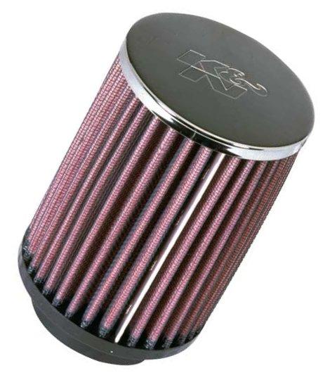 K&N Filter Universal X Stream Clamp-On Round Straight 3in Flange ID / 5in OD / 7in Height-Air Filters - Universal Fit-Grocery Getter Performance