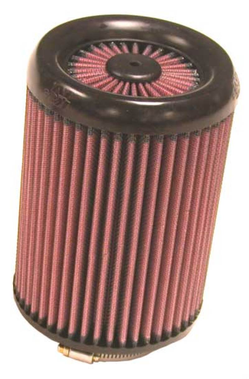 K&N Filter Universal X Stream Clamp-On Round Straight 3in Flange ID / 5in OD / 7in Height-Air Filters - Universal Fit-Grocery Getter Performance