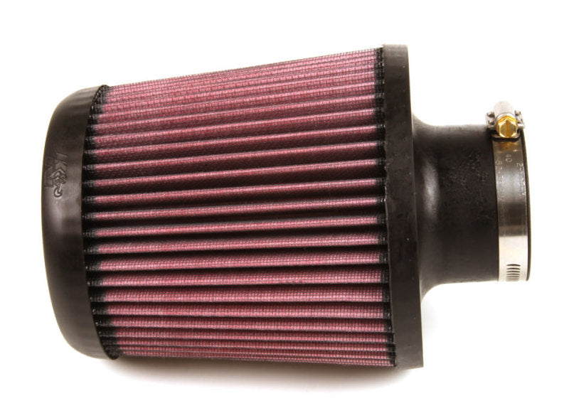 K&N Filter Universal X-Stream Clamp-On Round Tprd 2.5in Flng ID x 6in Base OD x 5in Top OD x 6.5in H-Air Filters - Universal Fit-Grocery Getter Performance