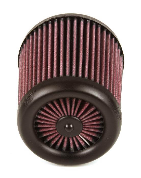 K&N Filter Universal X-Stream Clamp-On Round Tprd 2.5in Flng ID x 6in Base OD x 5in Top OD x 6.5in H-Air Filters - Universal Fit-Grocery Getter Performance