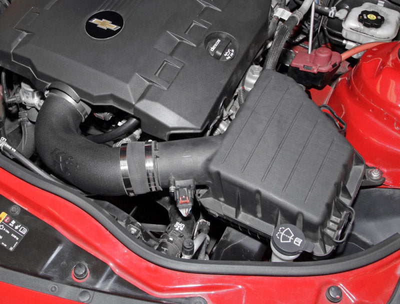 K&N FIPK 10-14 Chevy Camaro V6 3.6L Performance Intake Kit-Cold Air Intakes-Grocery Getter Performance