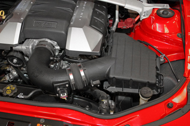 K&N FIPK 10-14 Chevy Camaro V8 6.2L Performance Intake Kit-Cold Air Intakes-Grocery Getter Performance