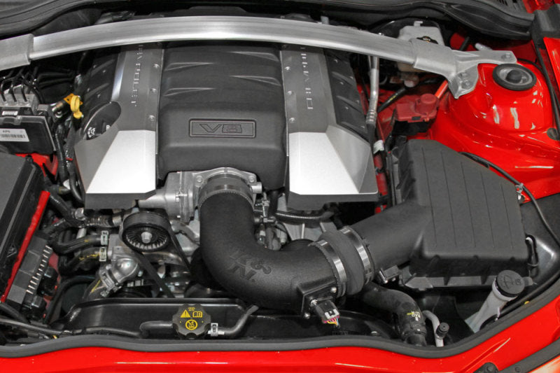 K&N FIPK 10-14 Chevy Camaro V8 6.2L Performance Intake Kit-Cold Air Intakes-Grocery Getter Performance