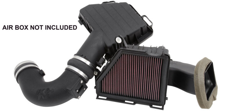 K&N FIPK 10-14 Chevy Camaro V8 6.2L Performance Intake Kit-Cold Air Intakes-Grocery Getter Performance