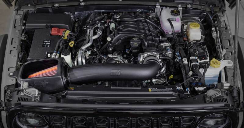 K&N Jeep Wrangler V6 3.6L NextGen Cold Air Intake-Cold Air Intakes-Grocery Getter Performance