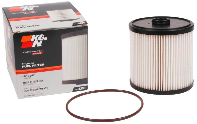 K&N Jeep/Dodge Diesel Truck Fuel Filter-Fuel Filters-Grocery Getter Performance