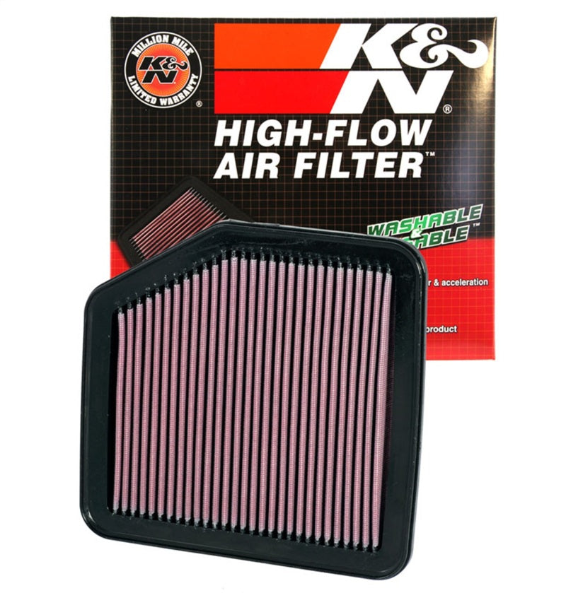 K&N Lexus IS 350 Drop In Air Filter-Air Filters - Drop In-Grocery Getter Performance