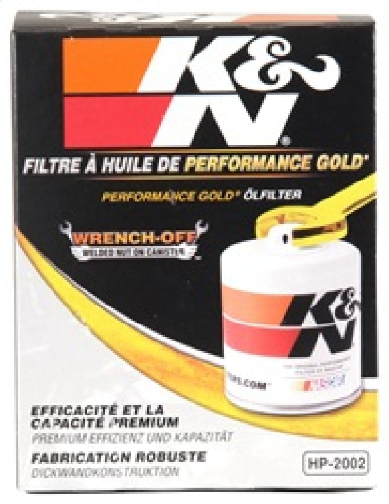 K&N Oil Filter OIL FILTER; AUTOMOTIVE-Oil Filters-Grocery Getter Performance