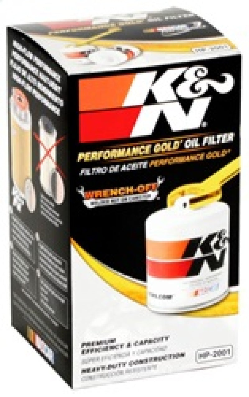 K&N Oil Filter OIL FILTER; AUTOMOTIVE-Oil Filters-Grocery Getter Performance