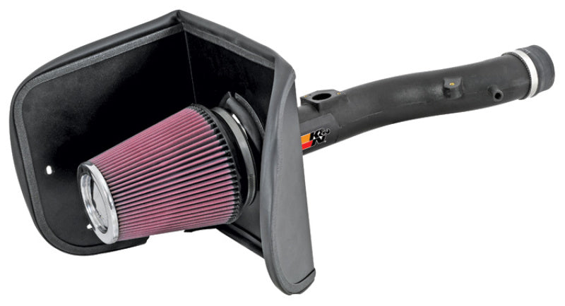 K&N Performance Intake Kit AirCharger; TOYOTA TUNDRA, 4.0L-V6, 2007-08-Cold Air Intakes-Grocery Getter Performance