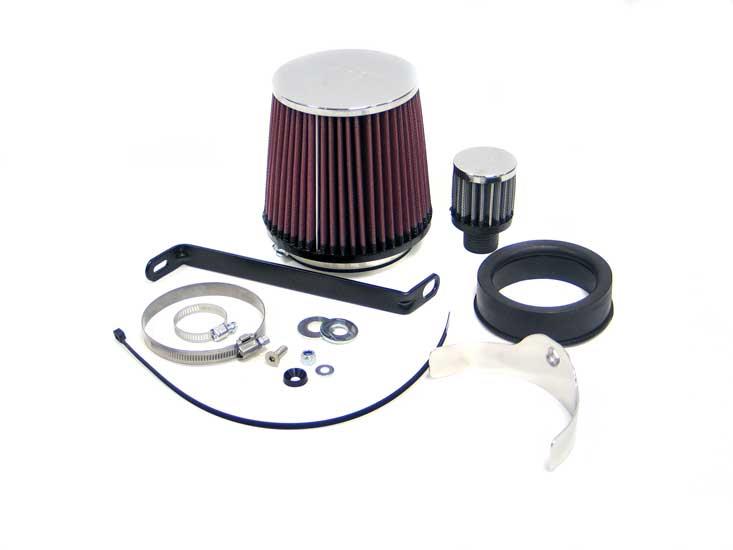 K&N Performance Intake Kit AUDI TT QUATTRO, 1.8L, L4, 224BHP-Cold Air Intakes-Grocery Getter Performance