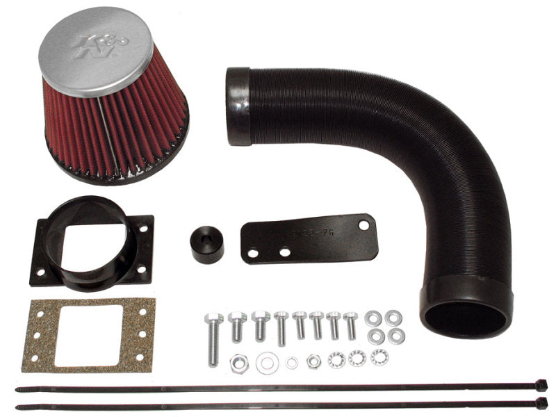 K&N Performance Intake Kit BMW 320I, 323I, 325i, E34, 170BHP-Cold Air Intakes-Grocery Getter Performance