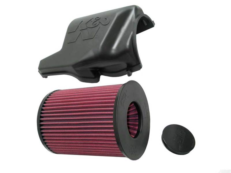K&N Performance Intake Kit for Ford C-Max/Focus II / Volvo C30/S40/V40/V50/V70 / Mazda 3/5-Cold Air Intakes-Grocery Getter Performance