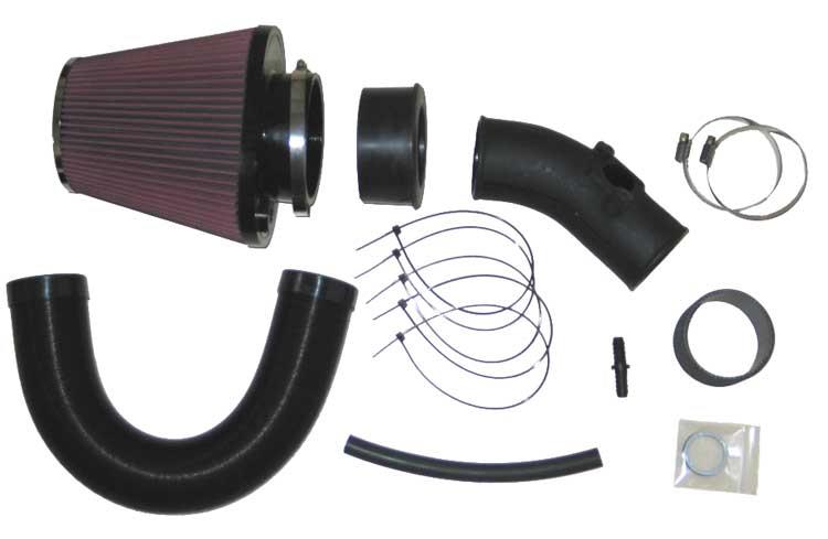 K&N Performance Intake Kit MAZDA 6, 2.3L, 16V, L4, 164BHP-Cold Air Intakes-Grocery Getter Performance