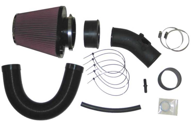 K&N Performance Intake Kit MAZDA 6, 2.3L, 16V, L4, 164BHP-Cold Air Intakes-Grocery Getter Performance