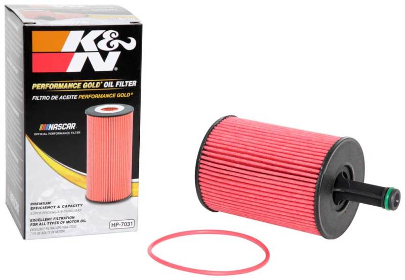 K&N Performance Oil Filter for 03-14 Volkswagen Jetta-Oil Filters-Grocery Getter Performance