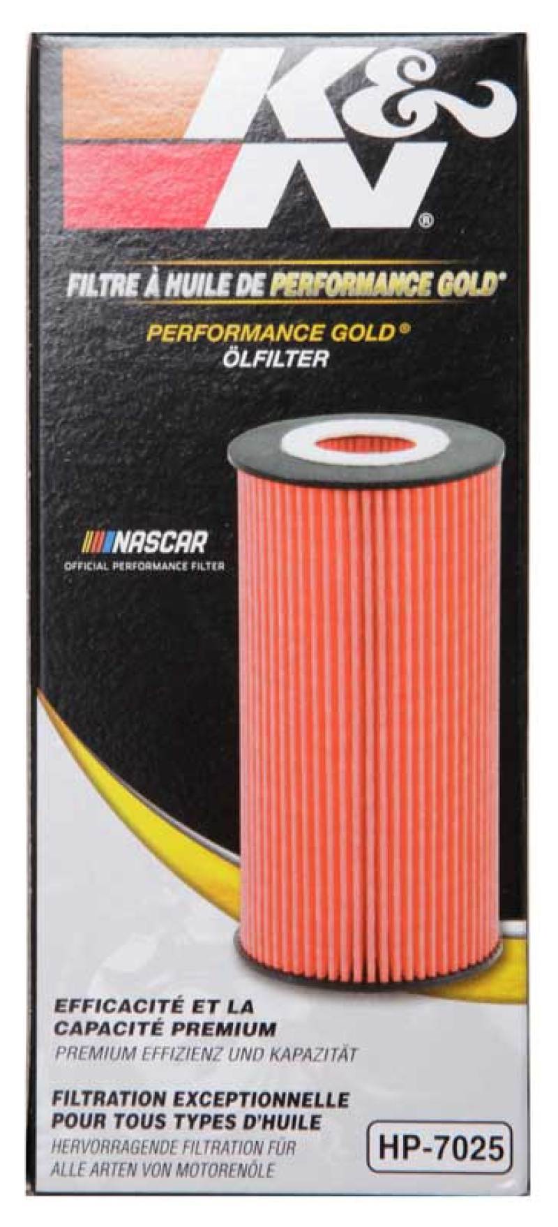K&N Performance Oil Filter for 11-13 Chrysler 200/300 3.6L / 11-13 Dodge Durango 3.6L-Oil Filters-Grocery Getter Performance