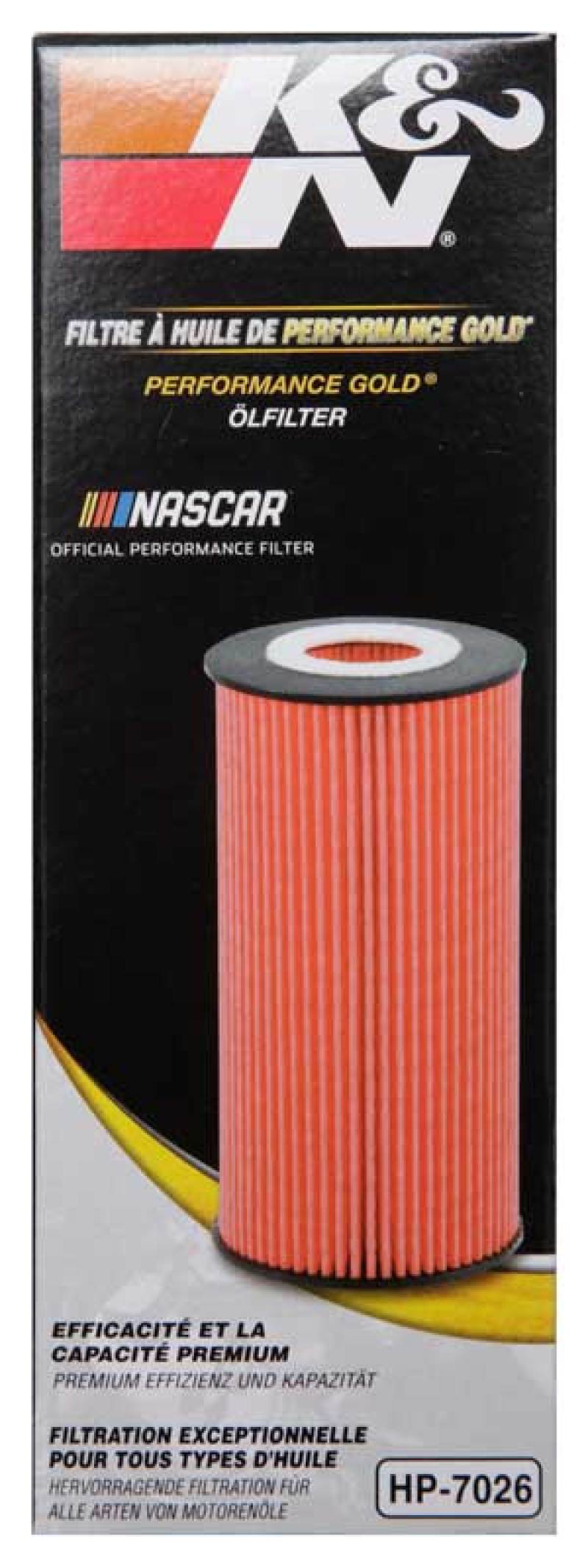 K&N Performance Oil Filter for 14-17 Dodge Durango 3.6L / 14-17 Jeep Grand Cherokee 3.6L-Oil Filters-Grocery Getter Performance