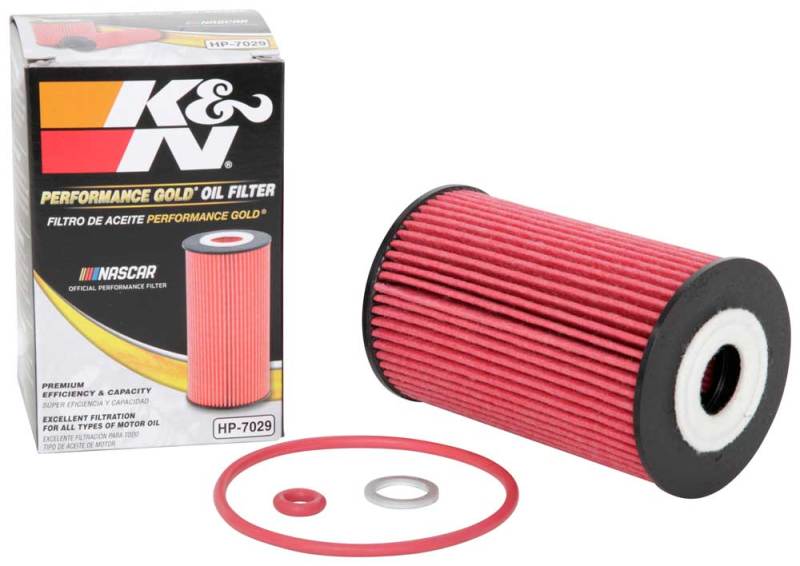 K&N Performance Oil Filter for Hyundai/Kia 3.8L V6, 4.6L/5.0L V8-Oil Filters-Grocery Getter Performance