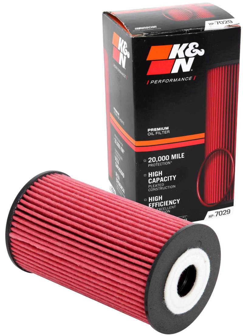 K&N Performance Oil Filter for Hyundai/Kia 3.8L V6, 4.6L/5.0L V8-Oil Filters-Grocery Getter Performance