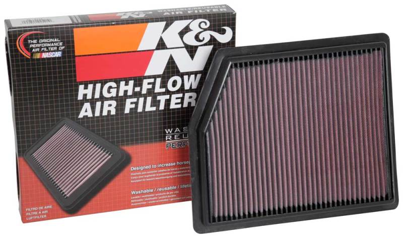 K&N Replacement Air Filter ACURA NSX V6-3.0L 1991-96-Air Filters - Drop In-Grocery Getter Performance