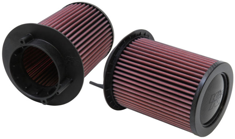 K&N Replacement Air Filter for 08-13 Audi R8 4.2L V8-Air Filters - Drop In-Grocery Getter Performance