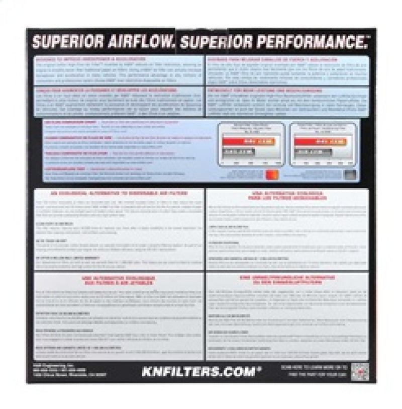 K&N Replacement Air Filter for 08-13 Audi R8 4.2L V8-Air Filters - Drop In-Grocery Getter Performance