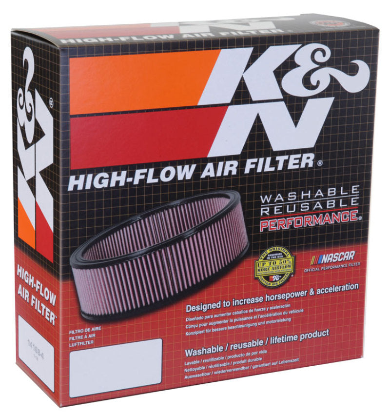 K&N Replacement Air Filter GM CARS & TRUCKS V6,V8 1981-95-Air Filters - Drop In-Grocery Getter Performance