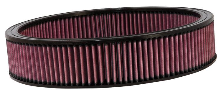 K&N Replacement Air Filter GM CARS & TRUCKS, V8, 1966-84-Air Filters - Drop In-Grocery Getter Performance