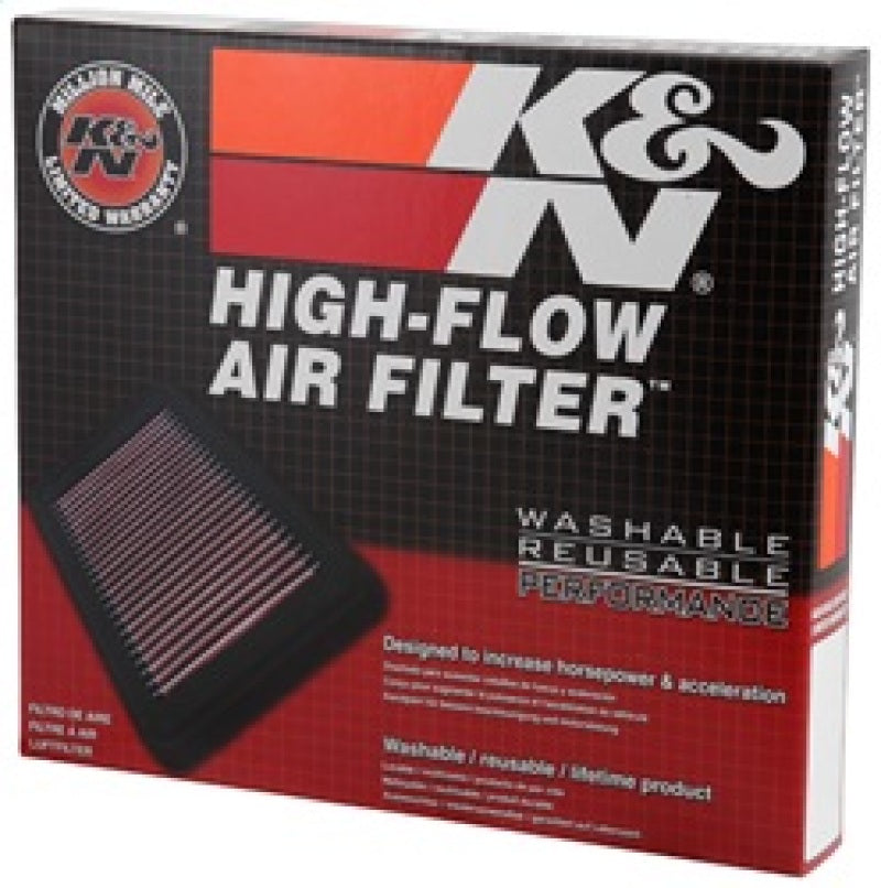 K&N Replacement Air Filter TOYOTA PRIUS 1.5L-L4; 2004-2009-Air Filters - Drop In-Grocery Getter Performance