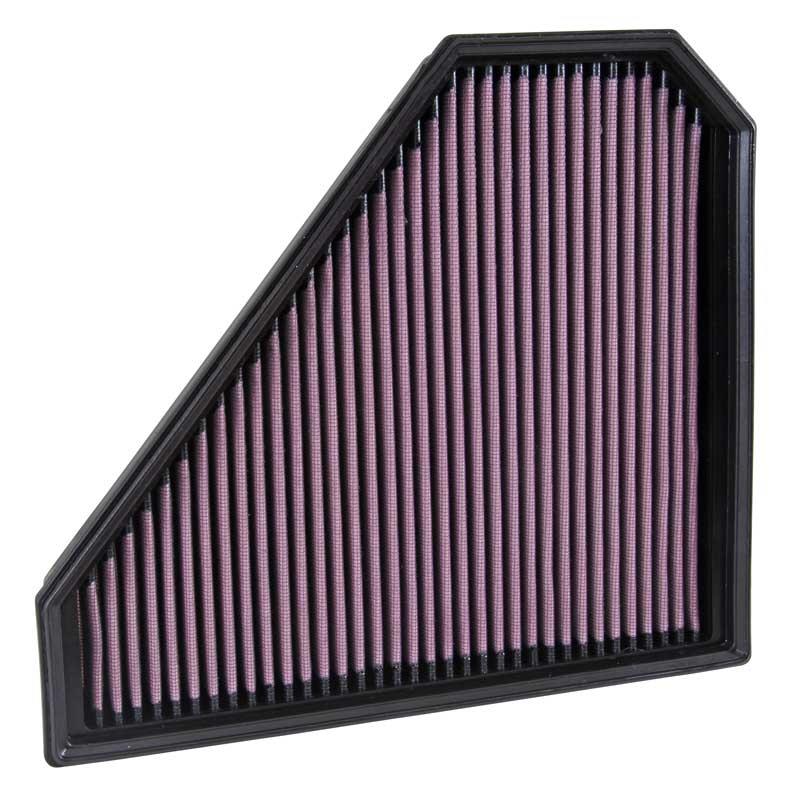 K&N Replacement Panel Air Filter for 14-15 Cadillac CTS V-Sport 3.6L V6-Air Filters - Drop In-Grocery Getter Performance