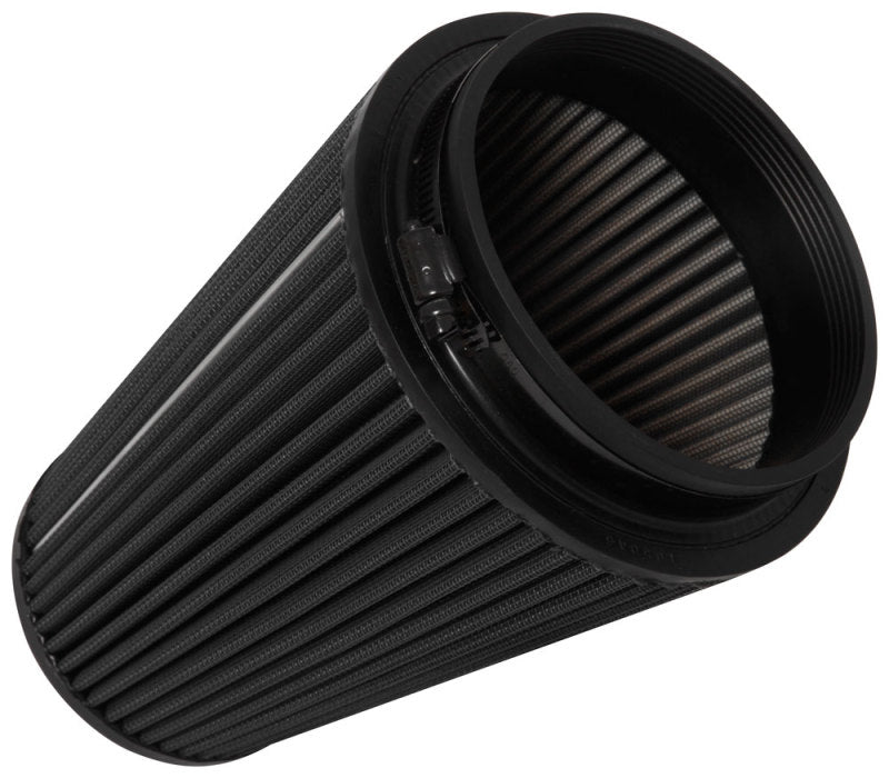 K&N Universal Air Filter (5in Flange / 6-1/2in Base / 4-3/8in Top OD / 8-3/4in Height)-Air Filters - Universal Fit-Grocery Getter Performance
