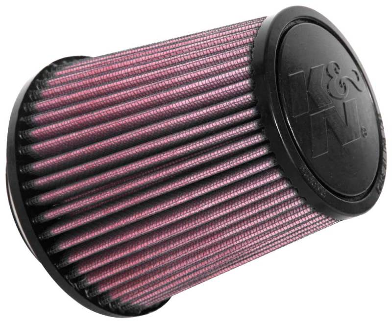 K&N Universal Clamp-On Air Filter 2-3/4in FLG / 4-11/16in B / 3-1/2in T / 4-7/8in H-Air Filters - Universal Fit-Grocery Getter Performance