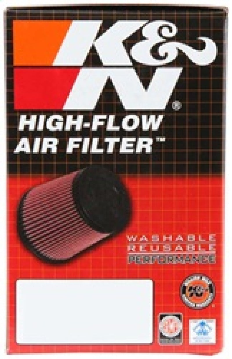K&N Universal Clamp-On Air Filter 2-3/4in FLG / 4-3/4in B / 3-1/2in T / 5-7/8in H-Air Filters - Universal Fit-Grocery Getter Performance
