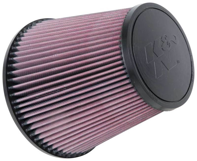 K&N Universal Clamp-On Air Filter 3-7/8in FLG / 7-1/2in B / 5in T / 7in H-Air Filters - Universal Fit-Grocery Getter Performance