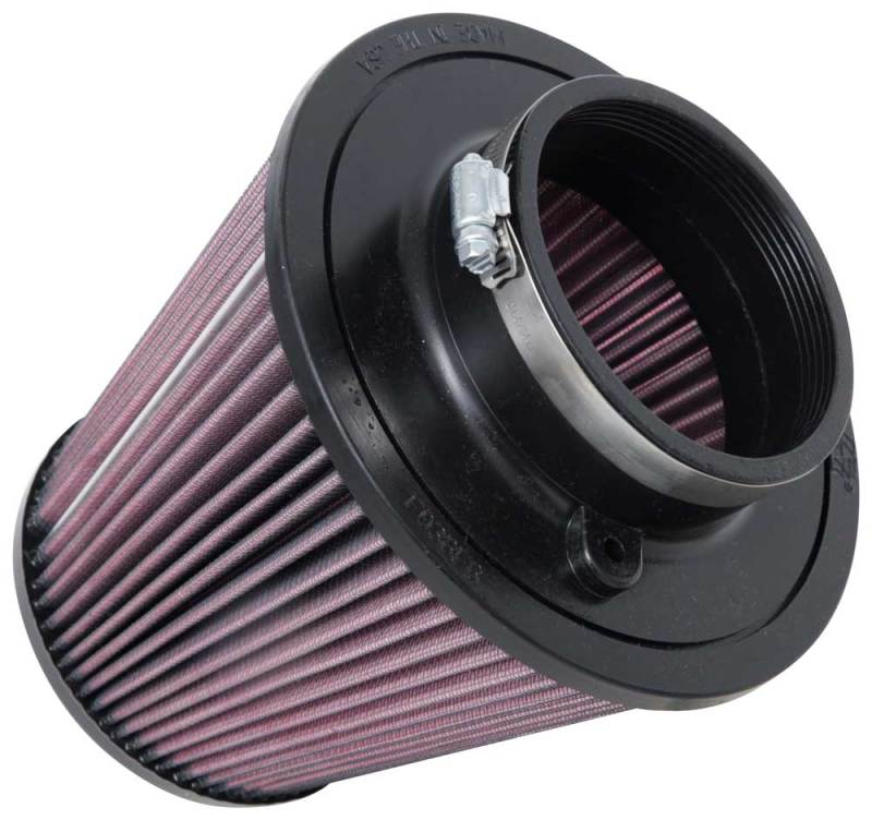 K&N Universal Clamp-On Air Filter 3-7/8in FLG / 7-1/2in B / 5in T / 7in H-Air Filters - Universal Fit-Grocery Getter Performance