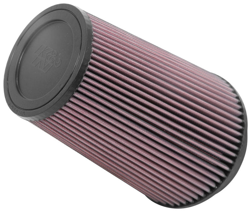 K&N Universal Clamp-On Air Filter 5in FLG / 6-1/2in B / 4-3/8in T / 8-3/4in H-Air Filters - Universal Fit-Grocery Getter Performance