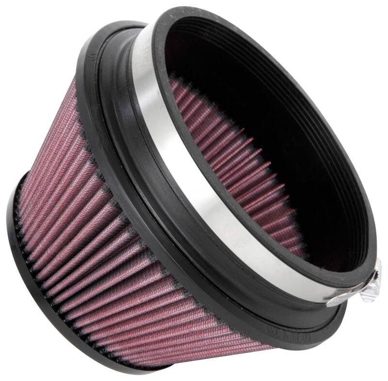 K&N Universal Clamp-On Air Filter 6in FLG / 7-1/2in B / 5-1/8in T / 4in H-Air Filters - Universal Fit-Grocery Getter Performance