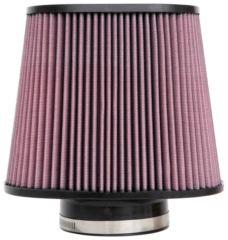 K&N Universal Rubber Filter 4in FLG 9IN x 5-3/4IN B / 7 x 4-1/2IN T / 7-1/2IN H-Air Filters - Universal Fit-Grocery Getter Performance
