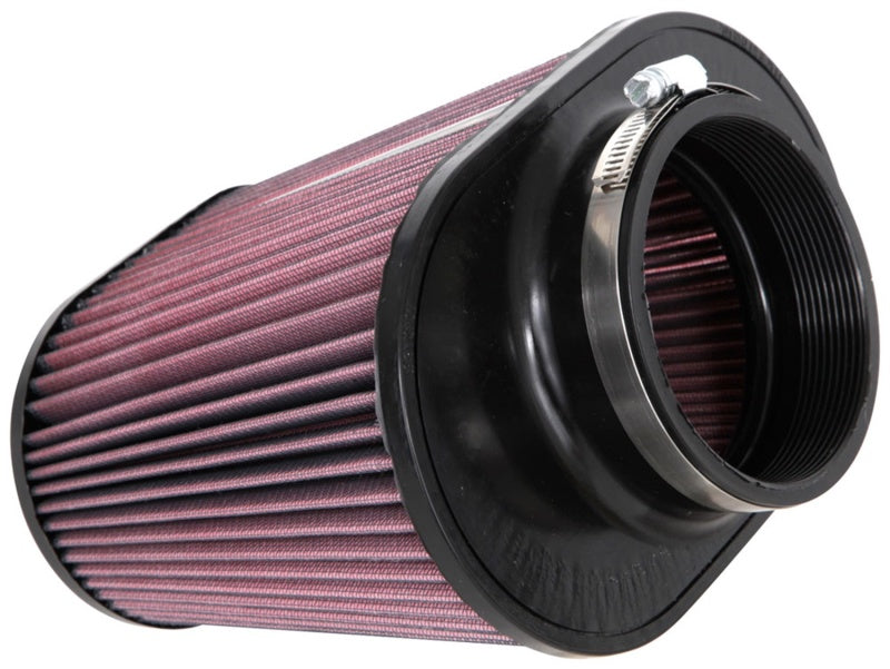 K&N Universal Rubber Filter 4in FLG 9IN x 5-3/4IN B / 7 x 4-1/2IN T / 7-1/2IN H-Air Filters - Universal Fit-Grocery Getter Performance