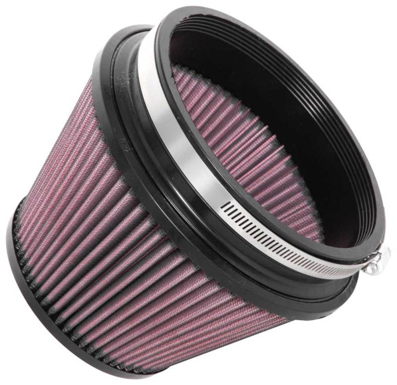 K&N Universal Tapered Filter 6in Flange ID x 7.5in Base OD x 5in Top OD x 5in Height-Air Filters - Universal Fit-Grocery Getter Performance