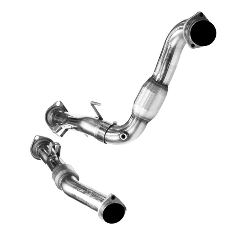 Kooks 06-10 Jeep SRT8 6.1L 3in In x 3in OEM Out Cat SS Conn. Pipes Kooks HDR Req-Connecting Pipes-Grocery Getter Performance