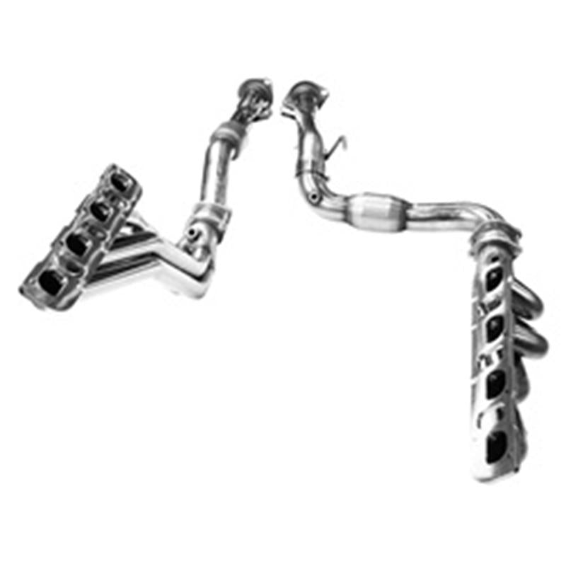 Kooks 06-10 Jeep SRT8 6.1L 3in In x 3in OEM Out Cat SS Conn. Pipes Kooks HDR Req-Connecting Pipes-Grocery Getter Performance