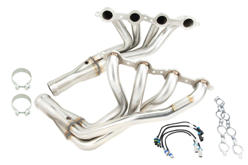 Kooks 09-13 Chevrolet Corvette LS3 6.2L 1-7/8 x 3 Header & Green Catted X-Pipe Kit-Headers & Manifolds-Grocery Getter Performance