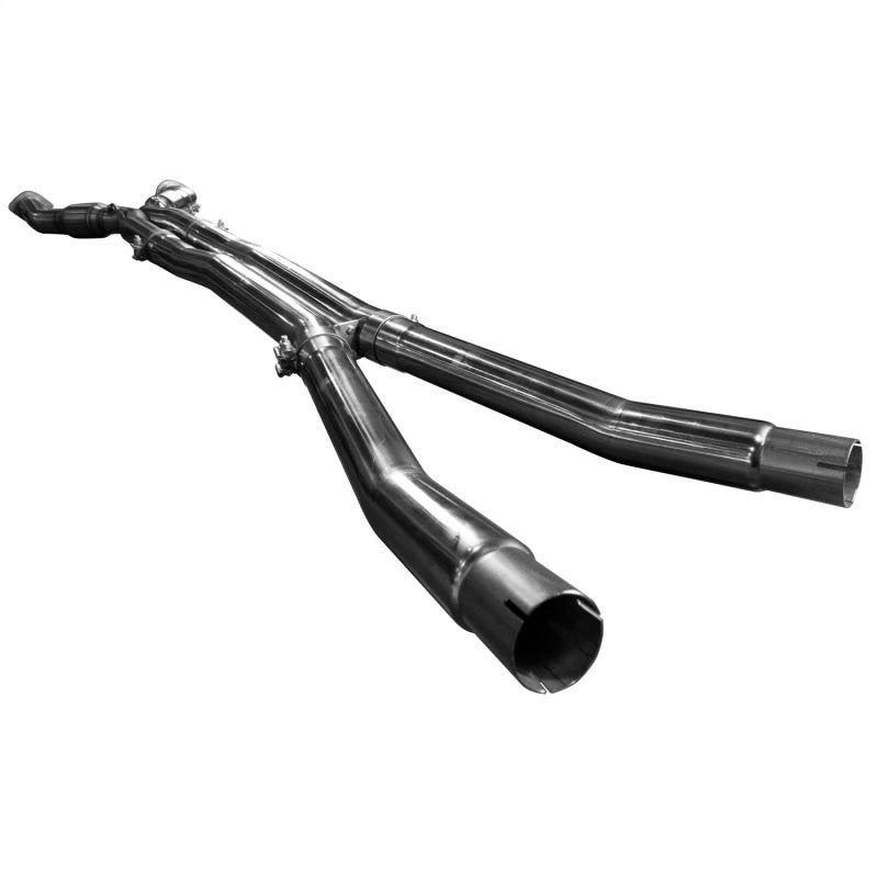 Kooks 09-14 Cadillac CTS-V Sedan/Wagon (Not Coupe) LS9 6.2L 3in x 2 1/2in OEM Out X-Pipe w/GREEN Cat-X Pipes-Grocery Getter Performance
