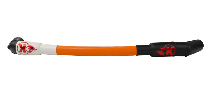 Kooks 10mm Spark Plug Wires - Orange w/Black Boots (8 pc. Set)-Spark Plug Wire Sets-Grocery Getter Performance